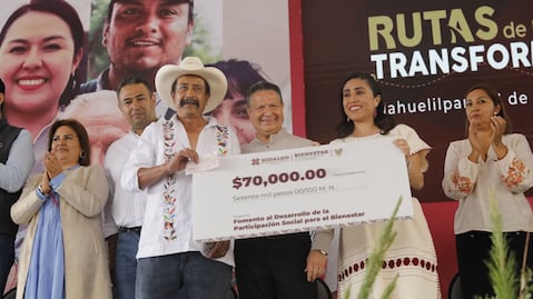 Vamos con todo con las Rutas de la Transformación en Hidalgo: AVM