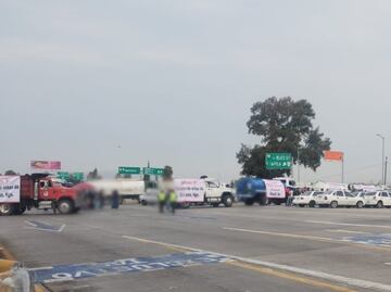 Bloqueos de transportistas colapsan vialidades en Hidalgo, Edomex y CDMX