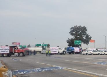 Bloqueos de transportistas colapsan vialidades en Hidalgo, Edomex y CDMX