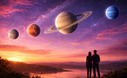 Desfile de planetas en abril; ¿cuántos días faltan para poder ver el espectáculo astronómico? 