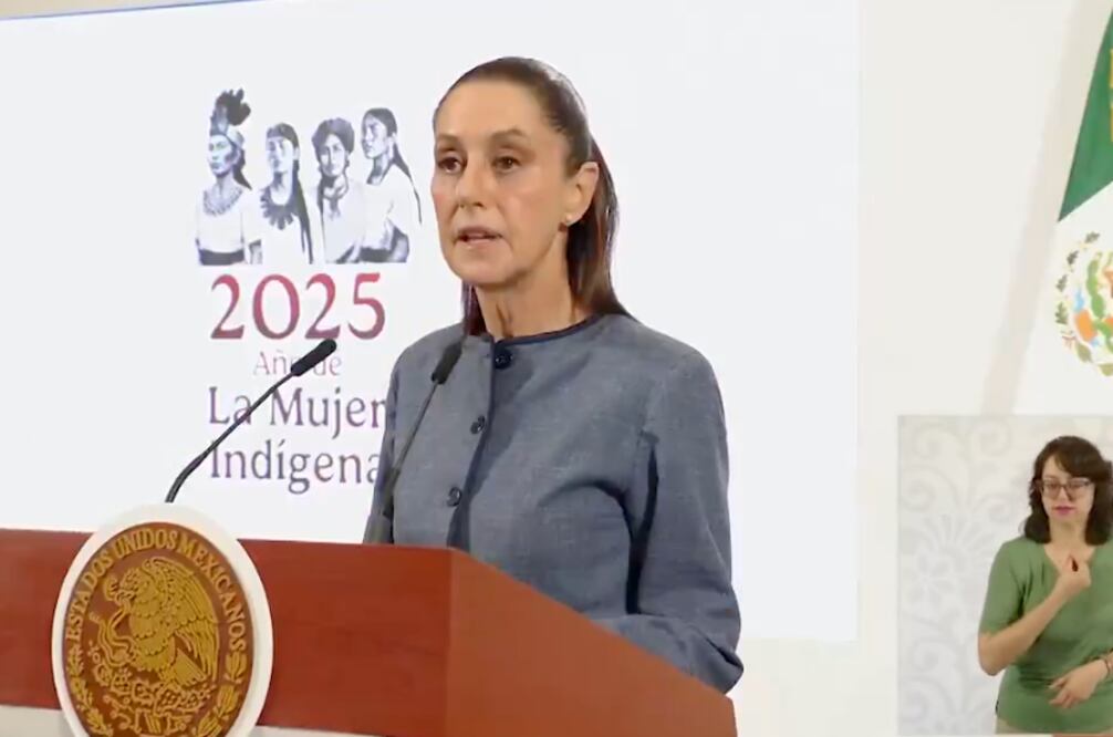 Claudia Sheinbaum I Foto: Toma de video