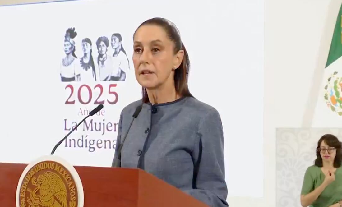 Claudia Sheinbaum I Foto: Toma de video