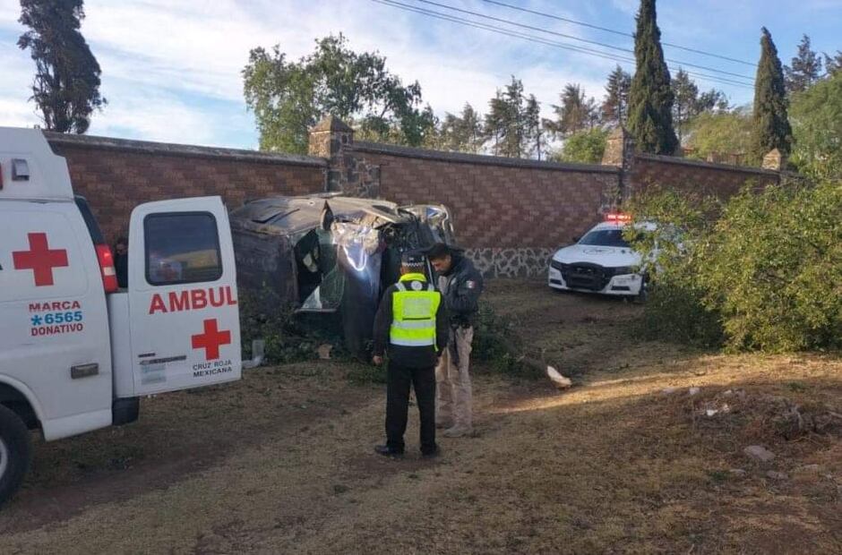 Accidente en Santiago Tulantepec deja dos mujeres heridas | Foto: Especial