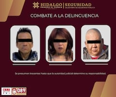 Detienen a tres personas tras robo millonario a tienda Aurrerá en Zempoala