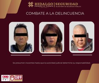 Detienen a tres personas tras robo millonario a tienda Aurrerá en Zempoala