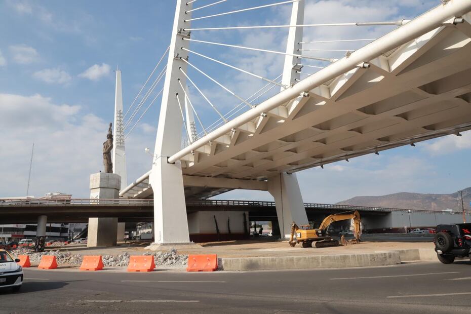 Glorieta Miguel Hidalgo registra 75% de avance; concluiría en marzo | Foto: Luis Soriano