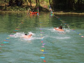 Abarrotados ríos de la Huasteca por Semana Santa