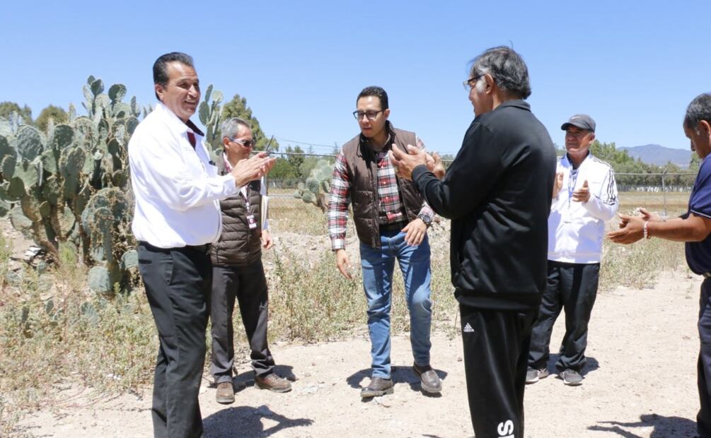 La Secretaría de Contraloría de Hidalgo recuperó el predio que el gobierno estatal vendió a Iván Ariel Gutiérrez Chincolla, sobrino de Jesica Blancas Hidalgo Foto: Luis Soriano