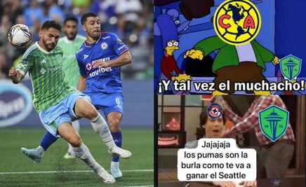 Cruz Azul recibe humillada de los Seattle Sounders y se lleva los mejores MEMES; la afición celeste no los perdona