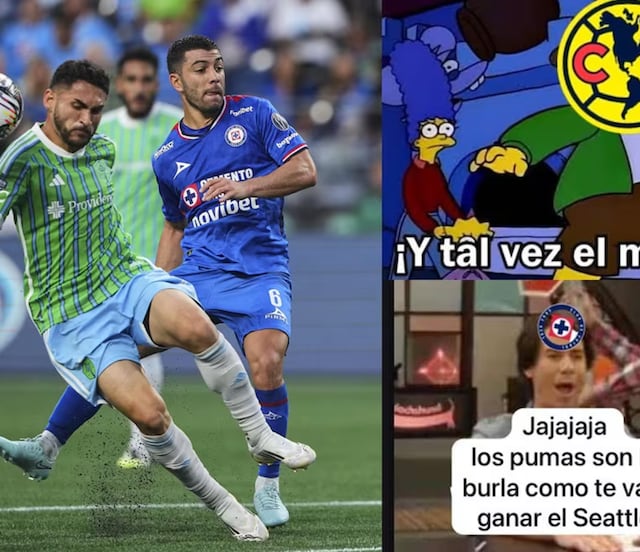 Cruz Azul recibe humillada de los Seattle Sounders y se lleva los mejores MEMES; la afición celeste no los perdona
