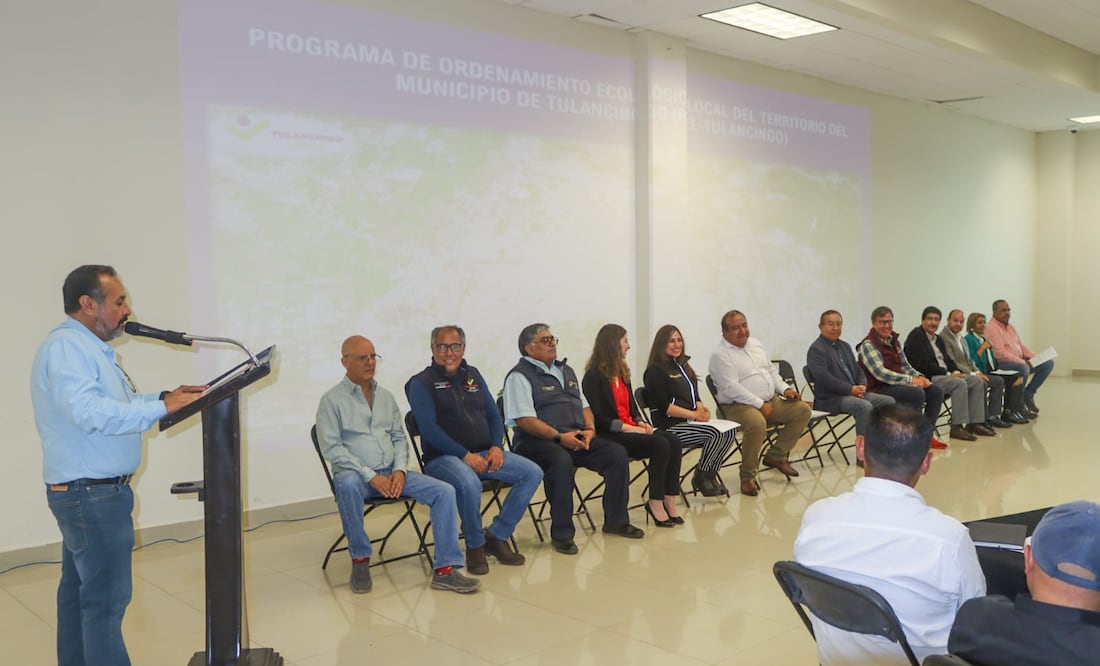 Ordenamiento ecológico fue el tema prioritario por autoridades de los tres niveles de gobierno quienes sostuvieron una reunión en Tulancingo. I Foto: Grisel Lira