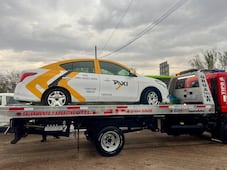 Aseguran unidad de transporte irregular en operativo en Tizayuca