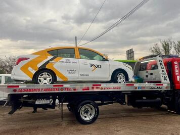 Aseguran unidad de transporte irregular en operativo en Tizayuca