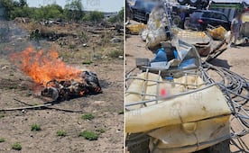 FGR incinera narcóticos y destruye objetos del delito en Hidalgo