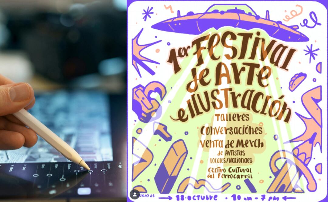 Primer Festival de Arte e Ilustración a Pachuca | Foto: Especial