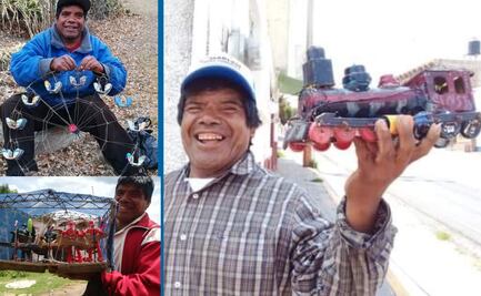 Hidalguense fabrica su propio tren Empress 2816, conocido como la "Emperatriz"