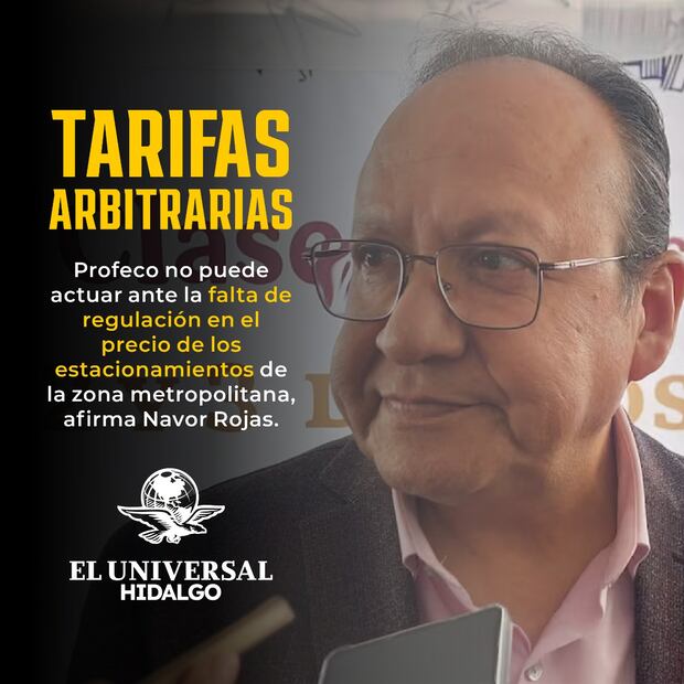 Profeco no puede intervenir por cobros excesivos en estacionamientos de Hidalgo | Diseño: Saúl Barrera