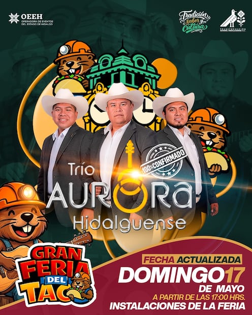 Pachuca calienta motores para la Feria del Taco | Cortesía: OEEH