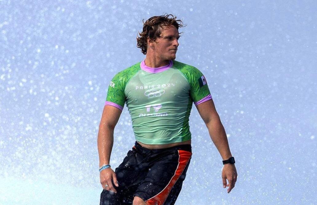 Alan Cleland, surfista mexicano I foto: Especial