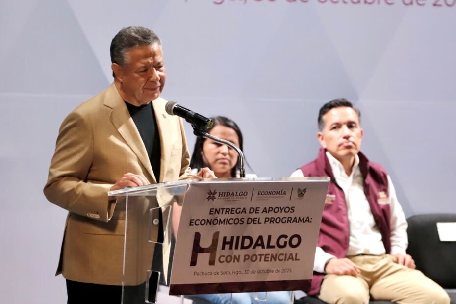 Julio Menchaca, gobernador de Hidalgo  I Foto: Luis Soriano