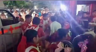 Explosión de pirotecnia deja dos lesionados durante inicio del Carnaval de Huejutla