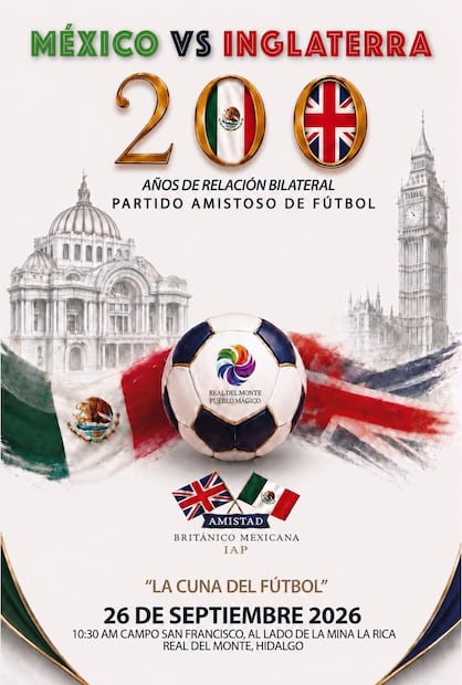 México vs Inglaterra I Foto: Especial