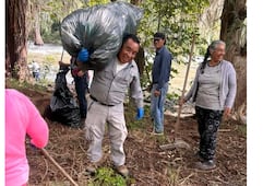 Chilcuautla se suma a la jornada de limpieza del río Tula