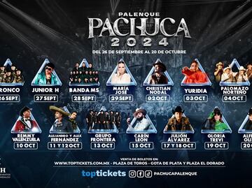 Presentan cartel del Palenque de la Feria San Francisco Pachuca 2024