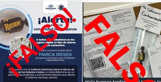 Fake news, alerta sobre dulce contaminado con fentanilo: FGEBC