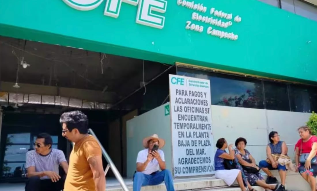 Informe trimestral de la CFE. (22/05/2025). Foto: Especial