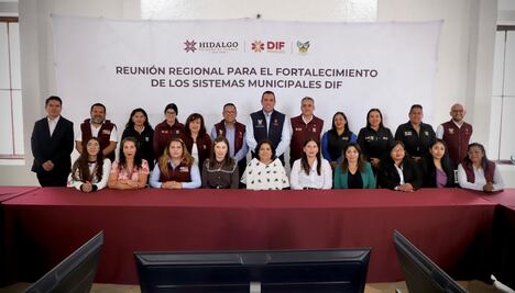 DIF Hidalgo fortalece coordinación regional con municipios
