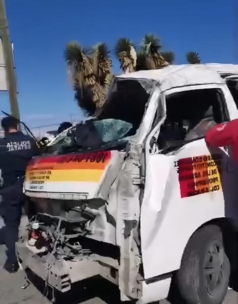 Interpondrán denuncia colectiva tras accidente de urvan en Pachuca | Foto: Especial