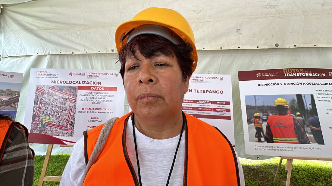 Vecinos de Tetepango destacan que obras lleguen sin intermediarios | Foto: Especial