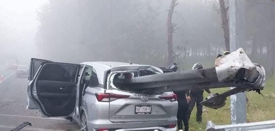 Mujer pierde la vida en trágico accidente en la México-Tuxpan