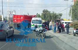 Choque en la México-Pachuca deja 13 personas lesionadas en Tizayuca