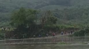 Al menos 31 comunidades de Huautla quedaron incomunicadas por creciente del río Calabozo