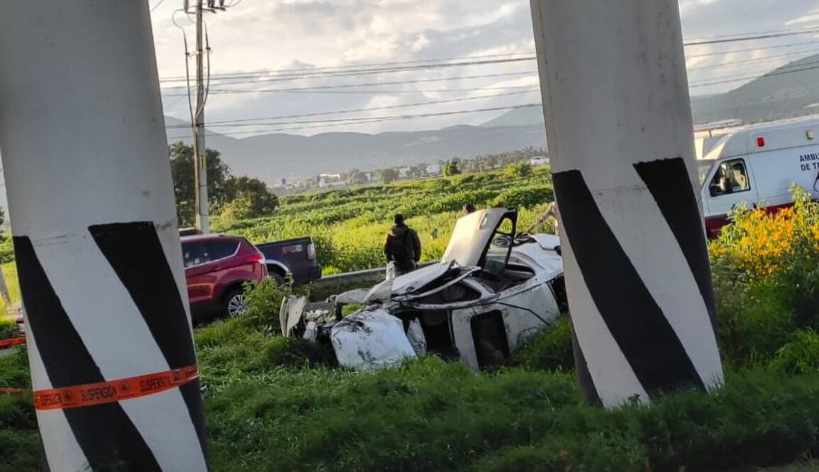 Accidente fatal en la México–Pachuca | Foto: especial