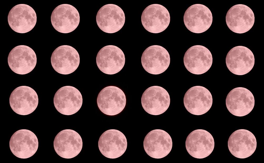 La luna rosa será visible en México | Imagen ilustrativa