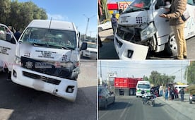 Choferes desatan accidentes y alarma en el transporte público de Tizayuca
