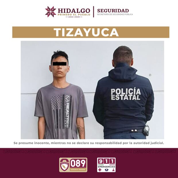 Operativo conjunto recupera vehículo robado en Pachuca | Foto: SSPH