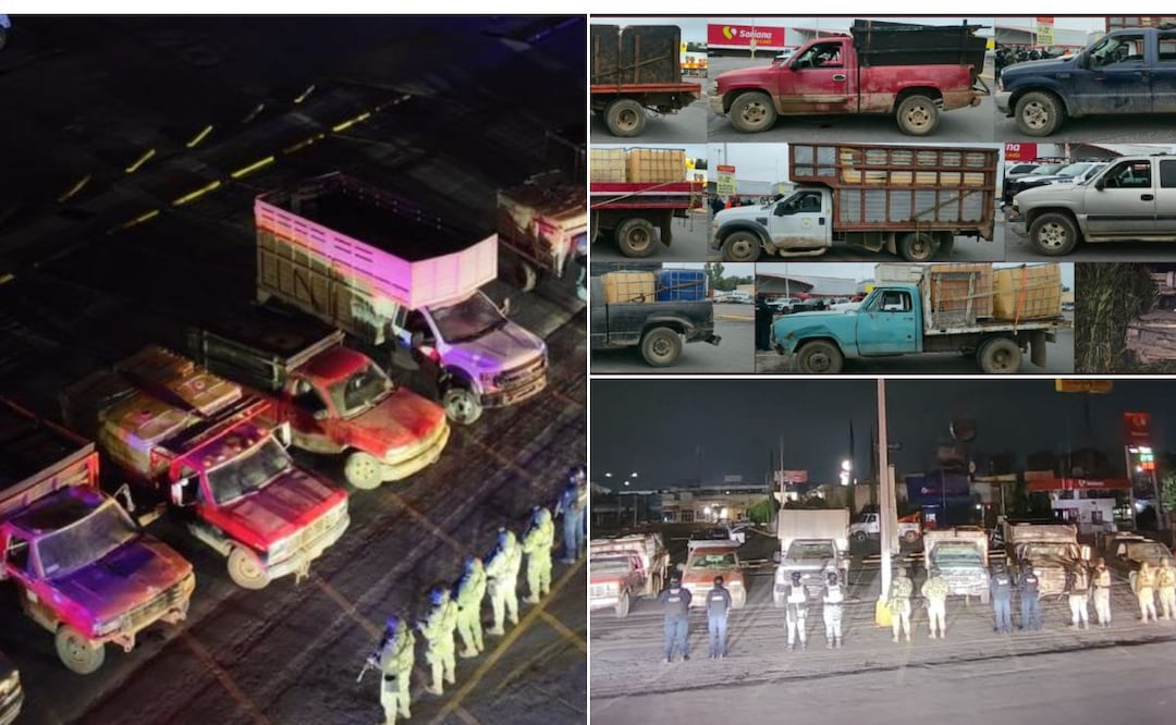 Aseguran vehículos que usaban para robar combustible en Hidalgo I Foto: Especial