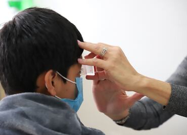 Arranca jornada médica estatal de estrabismo en Santiago Tulantepec