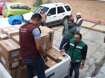Brigadas de Salud llevan víveres y atención médica a comunidades afectadas en la región Otomí-Tepehua