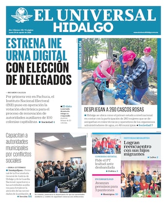 El Universal Hidalgo 24/08/26
