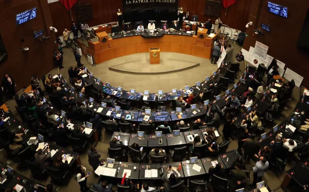 Senado avala reforma para frenar ciberacoso y violencia digital. Foto: Diego Simón/EL UNIVERSAL