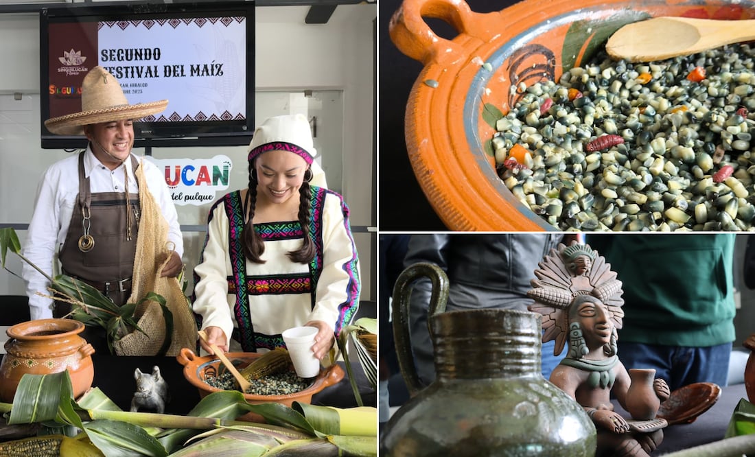 ¡El maíz será el gran protagonista en Singuilucan! Fotos: Turismo Hidalgo