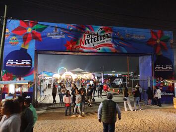 Feria de Nochebuena en Huejutla: diversión y seguridad para toda la familia