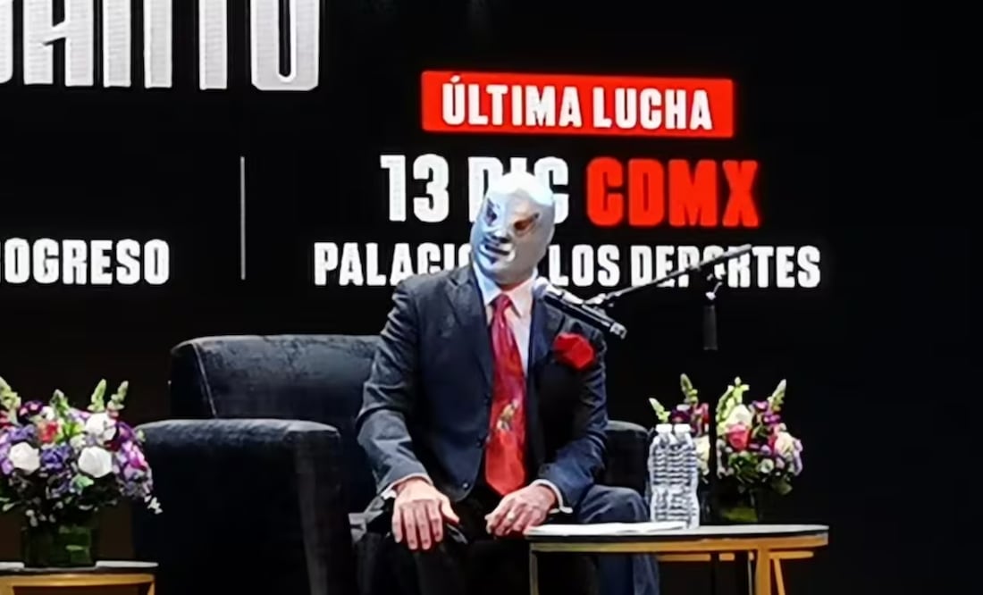 El Hijo del Santo se despide de la lucha libre. FOTO: Leobardo Vázquez/ EL UNIVERSAL