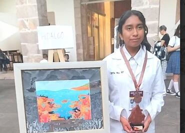 Destaca estudiante ixmiquilpense a nivel nacional en encuentro de arte y cultura