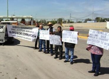 Ejidatario de Conejos acusan problemáticas y corrupción